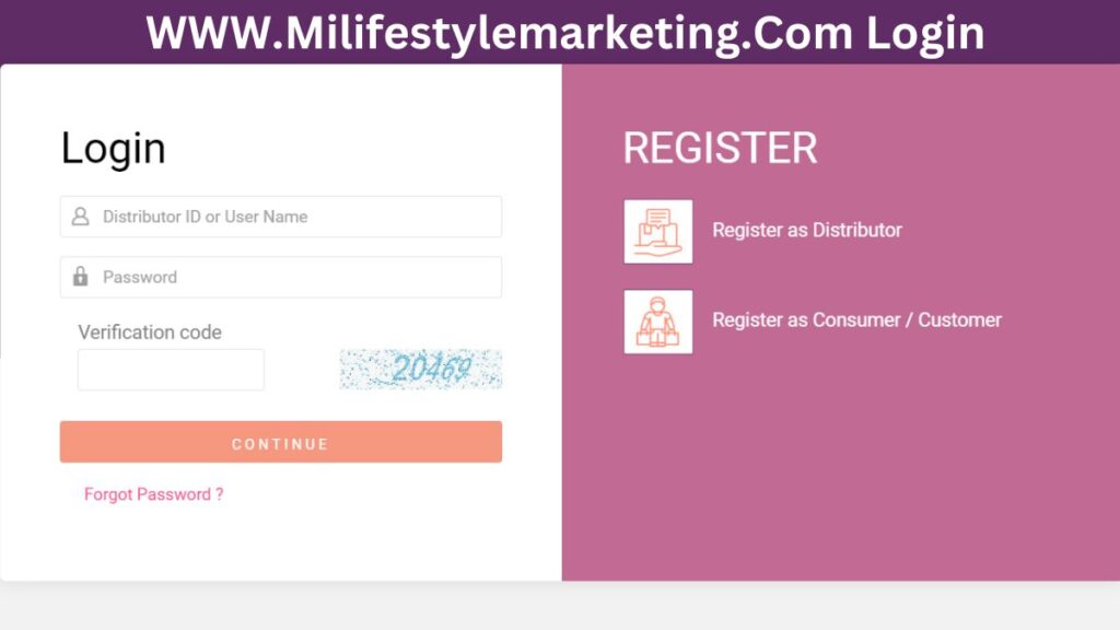 www.milifestylemarketing.com Login